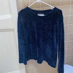 Orvis • Chanille Tunic Crew Neck Sweater Top